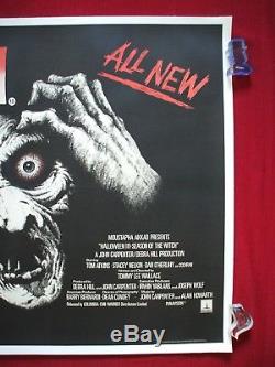 Halloween 3 III 1982 Original Movie Poster Season Of The Witch U. K. British Quad