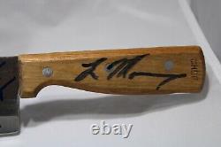 Halloween Chef Knife signed by 17 Micheal Myers! JSA Certified