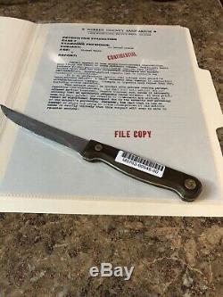 Halloween H20 Props Screen Used Knife And Michael Myers File Screenbid COA