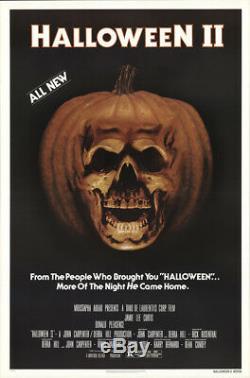 Halloween II 1981 27x41 Orig Movie Poster FFF-19266 Rolled Very Fine Horror