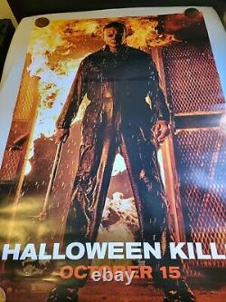 Halloween Kills Bus Shelter Movie Poster 4ft X 6ft Michael Meyers