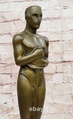 Handmade Bronze Movie Memorabilia Oscar Trophy Statue Figurine Art Piece