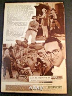 Harold Lioyd (safety Last) Orig, 1923 Movie Program (hangin From Clock)