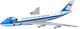 Harrison Ford Autographed Air Force One Model Plane BAS