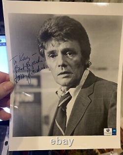 Harry Guardino Actor Autographed B&W Photograph with COA 8 x 10 Dirty Harry