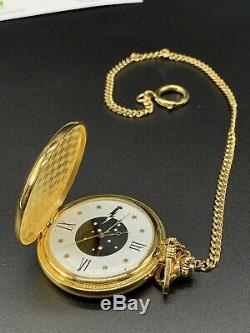 Harry Potter 2001 Prop Cast And Crew Gift Gold Pocketwatch With COA