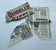 Harry Potter And The Deathly Hallows Blown Up Quibbler Screen Used Prop With COA