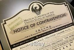 Harry Potter Fantastic Beasts Prop Notice Of Contravention