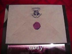 Harry Potter'Hogwarts Letter' Original Screen Used Movie Prop with COA