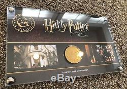Harry Potter Prop Screen Used Galleon Coin With Frame And COA