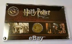 Harry Potter Prop Screen Used Galleon Coin With frame and COA
