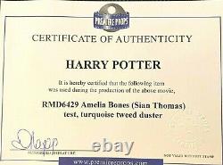 Harry Potter Robe Original Prop production used Amelia Bones (Sian Thomas) COA