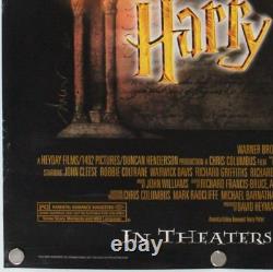 Harry Potter and the Sorcerer's Stone 2001 DS Original Movie Poster 27 x 40