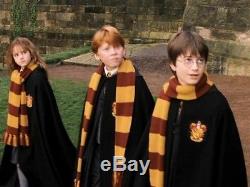 Harry potter screen used prop gryffindor school sweater and scarf