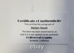 Helen Hunt 8x10 Original Autograph Photo withCOA Authentic Movie Memorabilia
