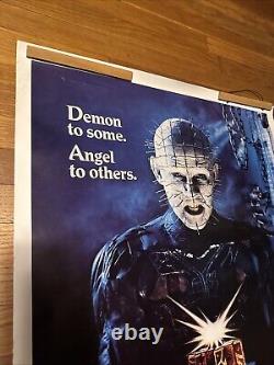 Hellraiser 1987 Original Movie Poster 27x41 Rolled Auto