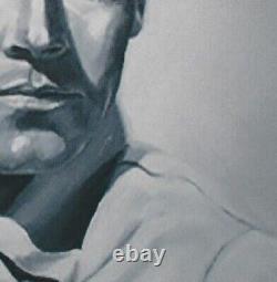 Henry Fonda Film Art Painting 16x20 Acrylic on Canvas Movie Memorabilia Portrait