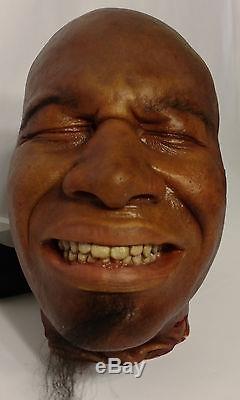 Hero Severed Head Prop from 300 (2006) wCOA and Display Case