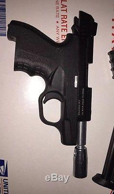 High End, 2009, Black, Front Firing, 9mm PAK Original Zoraki Gun, Blank Gun, prop Gun