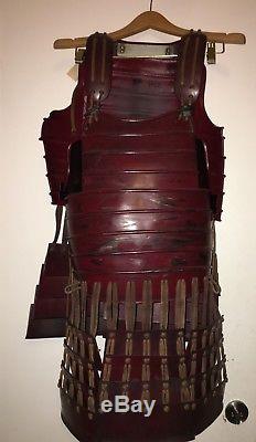 Hollywood Original movie prop screen used in Last Samurai Warrior Armor Costume