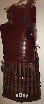 Hollywood Original movie prop screen used in Last Samurai Warrior Armor Costume