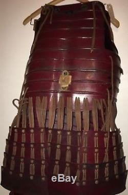 Hollywood Original movie prop screen used in Last Samurai Warrior Armor Costume