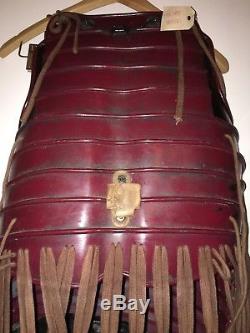 Hollywood Original movie prop screen used in Last Samurai Warrior Armor Costume