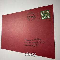 How The Grinch Stole Christmas Movie Props Jim Carrey? WHO LETTERS Originals X1