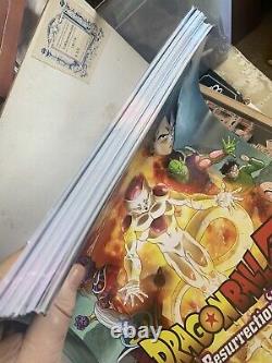 Huge DragonBall Z Lot resurrection F Posters 160+ SDCC 2015 Original Fantastic