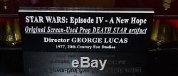 Huge STAR WARS Prop DEATH STAR, COA London Prop Store, DVD, Case, UACC, LUCAS