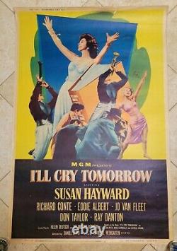 I'll Cry Tomorrow Susan Hayward Eddie Albert