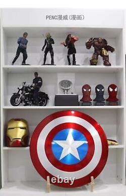 IN US! 11 Marvel Captain America 75th Anniversary Alloy Shield Collection Gifts