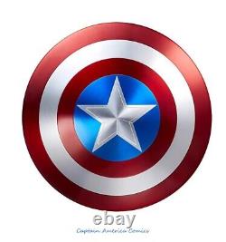 IN US! 11 Marvel Captain America 75th Anniversary Alloy Shield Collection Gifts