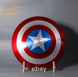 IN US 11 Marvel Cosplay Captain America 75th Anniversary Alloy Shield Toys Gift