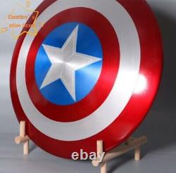 IN US 11 Marvel Cosplay Captain America 75th Anniversary Alloy Shield Toys Gift