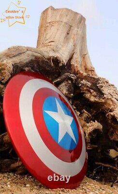 IN US 11 Marvel Cosplay Captain America 75th Anniversary Alloy Shield Toys Gift