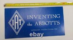 INVENTING THE ABBOTTS / 1997 film crew Production Pass, Vehicle Window Placard