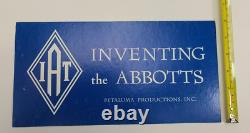INVENTING THE ABBOTTS / 1997 film crew Production Pass, Vehicle Window Placard