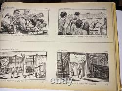 IRWIN ALLEN PRODUCTION ART LOT Storyboards Musical Posters THE BIG CIRCUS x1