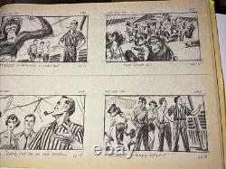 IRWIN ALLEN PRODUCTION ART LOT Storyboards Musical Posters THE BIG CIRCUS x1