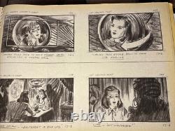 IRWIN ALLEN PRODUCTION ART LOT Storyboards Musical Posters THE BIG CIRCUS x1