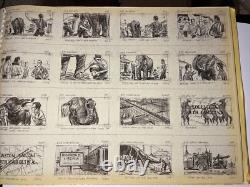 IRWIN ALLEN PRODUCTION ART LOT Storyboards Musical Posters THE BIG CIRCUS x1