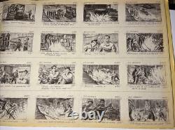 IRWIN ALLEN PRODUCTION ART LOT Storyboards Musical Posters THE BIG CIRCUS x1