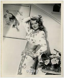 Iconic Femme Fatale Rita Hayworth Vintage 1946 Robert Coburn Gilda Photograph