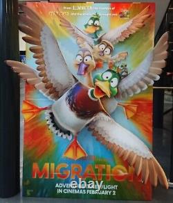 Illumination's Migration Original theatrical standee Dead stock