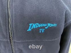 Indiana Jones IV (4) Possible Cast and Crew Only Fleece Jacket Size M RARE