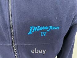 Indiana Jones IV (4) Possible Cast and Crew Only Fleece Jacket Size S RARE