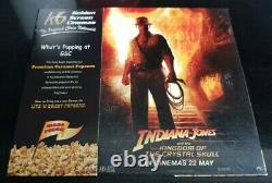 Indiana Jones Kingdom Of The Crystal Skull Movie Small Collectors Pop Corn Box