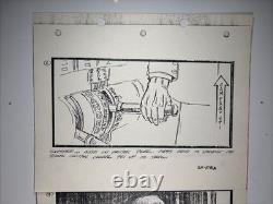 Indiana Jones Temple of Doom storyboard Movie prop CLUB OBI-WAN Star Wars SN-108