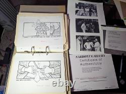 Indiana Jones Temple of Doom storyboard movie prop Spielberg Lucas STAR WARS